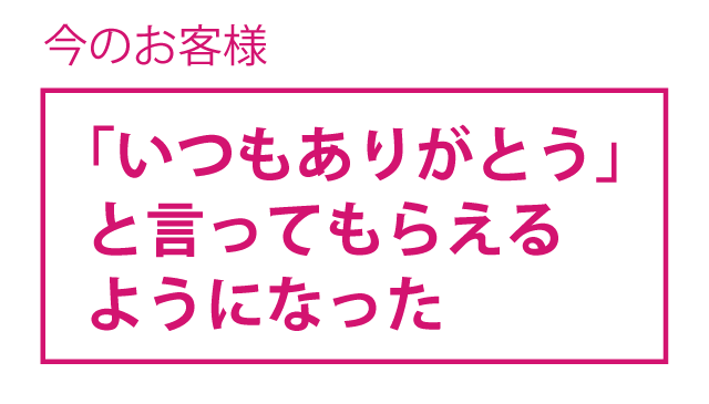 今のお客様